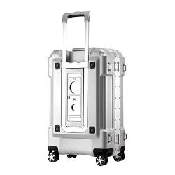 ALEjon 20-Zoll-Gepäck mit Aluminiumrahmen und integriertem Getränkehalter (Farbe: C) von ALEjon