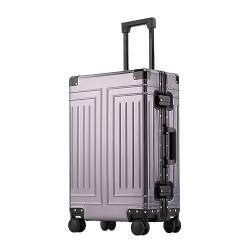 ALEjon Leichter Koffer aus Aluminium-Magnesium-Legierung in verschiedenen Größen (Farbe NO6, 24-Zoll-Option) von ALEjon