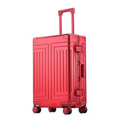 ALEjon Red 28-Zoll-Reisegepäck aus Aluminium-Magnesium-Legierung: Leicht und langlebig von ALEjon