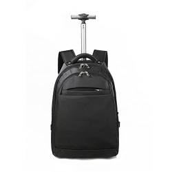 ALEjon Reisetasche mit Rollen für Schulter- und Rucksacknutzung, geräumiges Rollgepäck im Handgepäck-Duffle-Stil, ideal für Trolley-Koffer (Farbe: C) von ALEjon