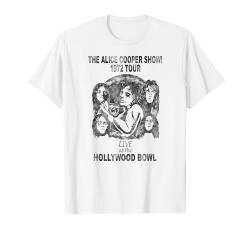 Alice Cooper - Alice Cooper Show Hollywood Bowl 1972 T-Shirt von ALICE COOPER