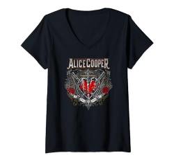 Alice Cooper - Wiltern 2010 Tour T-Shirt mit V-Ausschnitt von ALICE COOPER