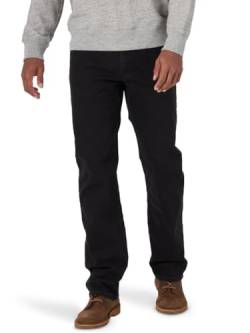 ALL TERRAIN GEAR X Wrangler Herren Regular Fit Comfort Flex Waist Jeans, Schwarz, 32W / 32L von ALL TERRAIN GEAR X Wrangler