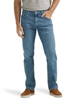 Wrangler Herren Authentics, klassisch, Normale Passform Jeans, Vintage Blue Flex, 40W / 28L von ALL TERRAIN GEAR X Wrangler