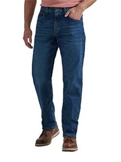 Wrangler Herren Authentics Men's Classic Relaxed Fit Flex Jeans, Flex Dark, 42W / 28L von ALL TERRAIN GEAR X Wrangler