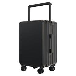 ALLC Koffer Tragbarer Koffer, Freizeit-Reisekoffer, Trolley-Koffer, Rollenkoffer, großer Kapazitätskoffer Koffer für Unterwegs (Color : F, Size : 24in) von ALLC