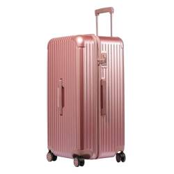 ALLC Koffer Trolley-Koffer mit großem Fassungsvermögen und Universalrädern, Bordkoffer mit verdicktem Aluminiumrahmen Koffer für Unterwegs (Color : D, Size : 30in) von ALLC