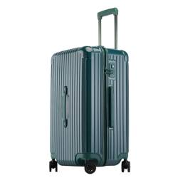 ALLC Koffer Trolley-Koffer mit großem Fassungsvermögen und Universalrädern, Bordkoffer mit verdicktem Aluminiumrahmen Koffer für Unterwegs (Color : H, Size : 30in) von ALLC