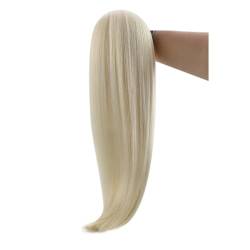Blumen-Tape-in-Haarverlängerungen, Echthaar, Echthaar, 12 Monate, Haar-Tape-Haare for Frauen (Color : 1000, Size : 10 PCS_16 INCHES 4G-PCS_12 MONTHS) von ALOEU