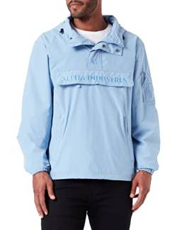 ALPHA INDUSTRIES Herren Anorak Embroidery Logo Baby Jacke, Light Blue, 3XL von ALPHA INDUSTRIES