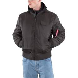 ALPHA INDUSTRIES Herren MA-1 D-Tec Bomberjacke, Black Olive, XX-Large von ALPHA INDUSTRIES