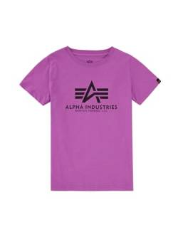 Alpha Industries Basic T Kids/Teens T-Shirt für Kinder Dark Magenta von ALPHA INDUSTRIES