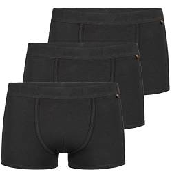 Alpha Industries Herren AI Tape Underwear 3 Pack Unterwäsche Boxershorts, All Black, L (3er Pack) von ALPHA INDUSTRIES