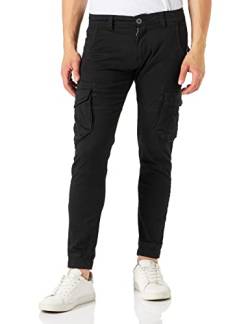 Alpha Industries Herren Army Pant Freizeithose, Black, 33 von ALPHA INDUSTRIES