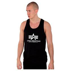 Alpha Industries Herren Basic BB Tank Top T-Shirt, Black, L von ALPHA INDUSTRIES