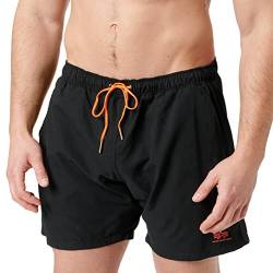 Alpha Industries Herren Basic Swim Short Schwimmshort Boardshorts, Black, M von ALPHA INDUSTRIES