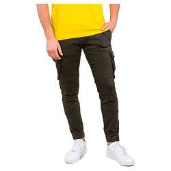 Alpha Industries Herren Combat Pant LW Damen Freizeithose, Greyblack, 34 von ALPHA INDUSTRIES