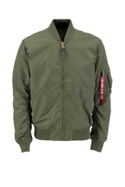 Alpha Industries Herren Jacke MA-1 TT, Grün (Dark Green 257), Small von ALPHA INDUSTRIES