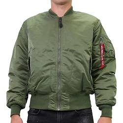 Alpha Industries Herren Jacken MA-1, Grau (rep.green 04), XXXX-Large von ALPHA INDUSTRIES