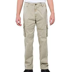 Alpha Industries Herren Jet Pant Freizeithose, Bone White, 42 von ALPHA INDUSTRIES