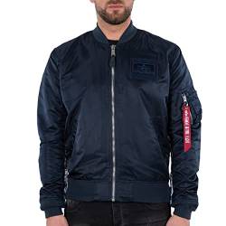 Alpha Industries Herren MA-1 TT Custom Bomberjacke, Rep.Blue, L von ALPHA INDUSTRIES