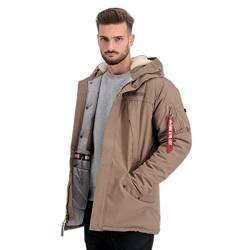 Alpha Industries Herren N3B Expedition Parka Winterjacke, Taupe, M von ALPHA INDUSTRIES