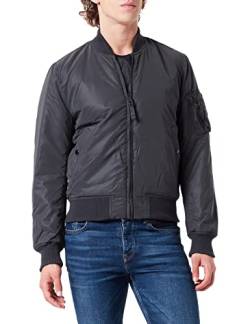 Alpha Industries MA-1 VF 59 Long Bomberjacke für Herren Black von ALPHA INDUSTRIES