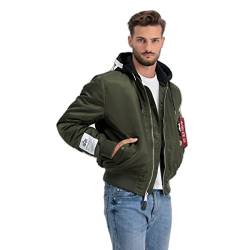 Alpha Industries MA-1 ZHP Bomberjacke für Herren Dark Olive von ALPHA INDUSTRIES