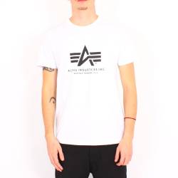 Basic T-Shirt Größe: M Farbe: weiss von ALPHA INDUSTRIES