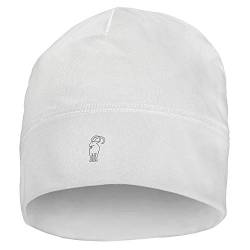 ALPIDEX Running Mütze Sportmütze Laufmütze Damen Herren Funktionsmütze One Size Thermo Kopfbedeckung Radfahren Winddicht Atmungsaktiv Skull Cap Fahrrad Unterziehmütze Unisex, Farbe:White von ALPIDEX