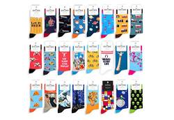 Socken berühmten Motiven, Gemälden & Personen - Unisex Mann Frau/Größe 36 – 45 / Strümpfe Socks Socke Strumpf Hipster Malerei lustig witzig (Blumenstrauß) von ALTER SOCKS