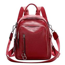 ALTOSY Mode Echtes Leder Rucksack Geldbörse für Frauen Umhängetasche Casual Daypack Medium von ALTOSY