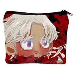 ALTcompluser Anime Tokyo Toman Münzbörse Segeltuch Kawaii Kleingeldbörse Schlüsseltasche Münzbeutel Klein Coin Purse(Izana Kurokawa) von ALTcompluser