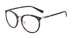 ALWAYSUV Retro Fashion Klassische Brille mit rundem Druck Metall Vollrahmen-Gläser mit klarer Linse für Frauen/Männer von ALWAYSUV