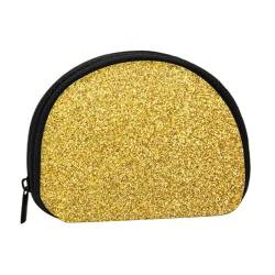 Gold funkelt, Brieftasche Shell Make-up Tasche Frauen Aufbewahrungstasche Kleine Geldbörse Shell Wechseltasche von ALZVULG
