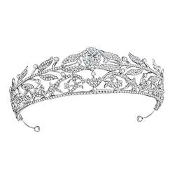 Haarschmuck für die Hochzeit der Braut, Krone, Kristall, Hochzeitsaccessoires, Krone, Hochzeit, Tiara, Dekoration, Brautschleier von AMAXRcsy