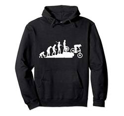 Evolution Downhill Mountain Bike MTB Mountain Biking Pullover Hoodie von AMAZIGH