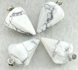 AMAZWI Steinschmuck Naturstein Quarzkristall Lapis Tigerauge Perlen Anhänger DIY Schmuckherstellung Halsketten 10 Stück, Nr. 9 Steinschmuck ZUOSHUAAYIN (Color : No.26) von AMAZWI