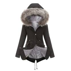 AMCYT Winterjacke Damen Winterjacke Damen Damen Baumwolljacke (Damen4,L) von AMCYT