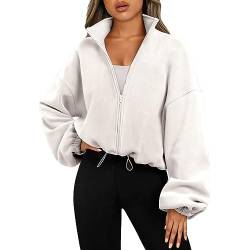 AMDOLE Prime Today Deals Pullover Damen Elegant Sweatshirt Jacken Damen Sale Herbst Pullover Damen Kapuzenpullover Weit Geschnitten Damen Oversized Blanket Hoodi Weihnachtspullover Damen Leuchtend von AMDOLE