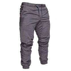 Cargohose 42 Damen Mode Herren lässige Hosen im freien solide Multi-Pocket-Arbeit Hosen Cargo Long Hosen Polyester von AMDOLE