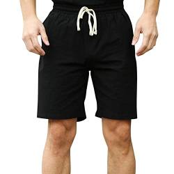 Inkontinenz Shorts Herren Herren Sommer Lässige Kurze Kordelzug Geraffte Mode Kurze Hose Solide Tasche Lose Lässige Shorts Hose Herren Shorts Transparent Trunk von AMDOLE