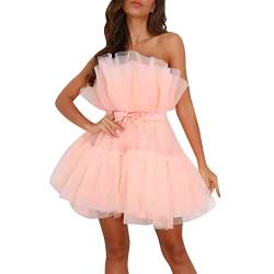 Prime Deals of The Day Today Only Karneval Kostüm Damen Fee Kostüm Damen Kleid Petticoat Weiss Dirndl Petticoat Faschingskostüm M&M Tanz Rock Verkleidung Damen Petticoat Kleid von AMDOLE