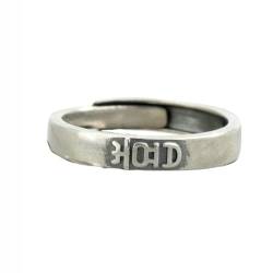 AMDXD Sterling Silber 925 Ehe Ring Mann und Frau, Glück Ring Damen Zart, Silber Ehering Herren von AMDXD