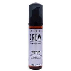 AMERICAN CREW – Beard Foam Cleanser, 70 ml, Reinigungsschaum für den Bart, Pflegeprodukt für Männer, Bartreiniger für die tägliche Anwendung, entfernt Rückstände ohne Ausspülen von AMERICAN CREW