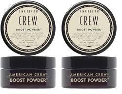 AMERICAN CREW – Classic Boost Powder, 10 g, Stylingpuder für Männer, Haarprodukt mit mittlerem Halt, Stylingprodukt für dichteres, griffigeres Haar & ein mattes Finish (Packung mit 2) von AMERICAN CREW