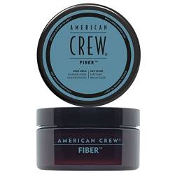 AMERICAN CREW – Classic Fiber, 50 g, Haarwachs für Männer, Haarprodukt mit starkem Halt, Stylingprodukt für viel Textur & mattes Finish, zur täglichen Anwendung Unparfümiert von AMERICAN CREW