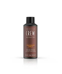 AMERICAN CREW – Finishing Spray, 200 ml, Stylingspray für Männer, Haarprodukt mit mittlerem Halt, Stylingprodukt für perfektes Finish ohne zu beschweren, mit Hitzeschutz von AMERICAN CREW