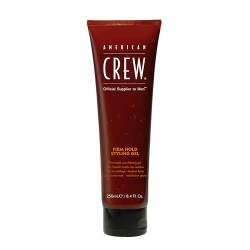 AMERICAN CREW – Firm Hold Styling Gel, Styling-Gel für Männer, Haarprodukt mit sehr starkem Halt, Stylingprodukt für Volumen & natürlichen Glanz, ohne Alkohol, 250 ml(1er Pack) von AMERICAN CREW