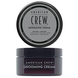 AMERICAN CREW – Grooming Cream, 85 g, Stylingcreme für Männer, Haarprodukt mit sehr starkem Halt, Stylingprodukt für optimale Formbarkeit, Glätte & sehr viel Glanz von AMERICAN CREW